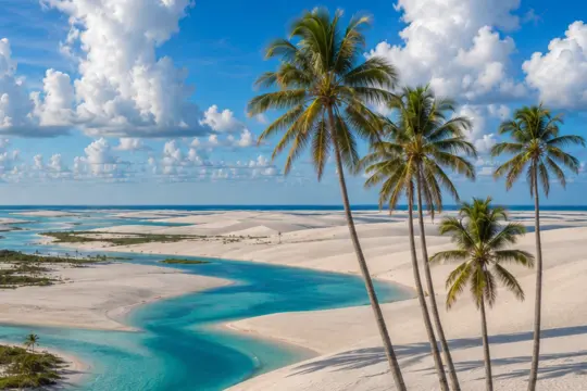 Tropical coast and waterways